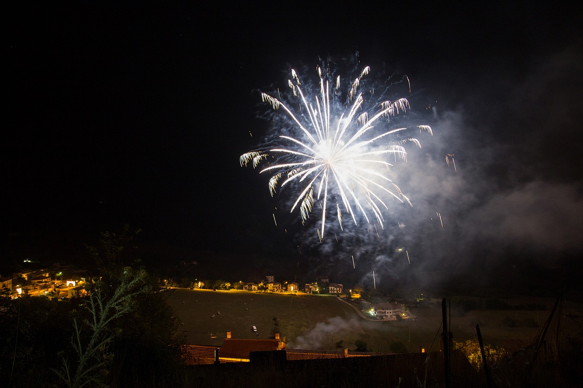 Fires in Rosciolo dei Marsi