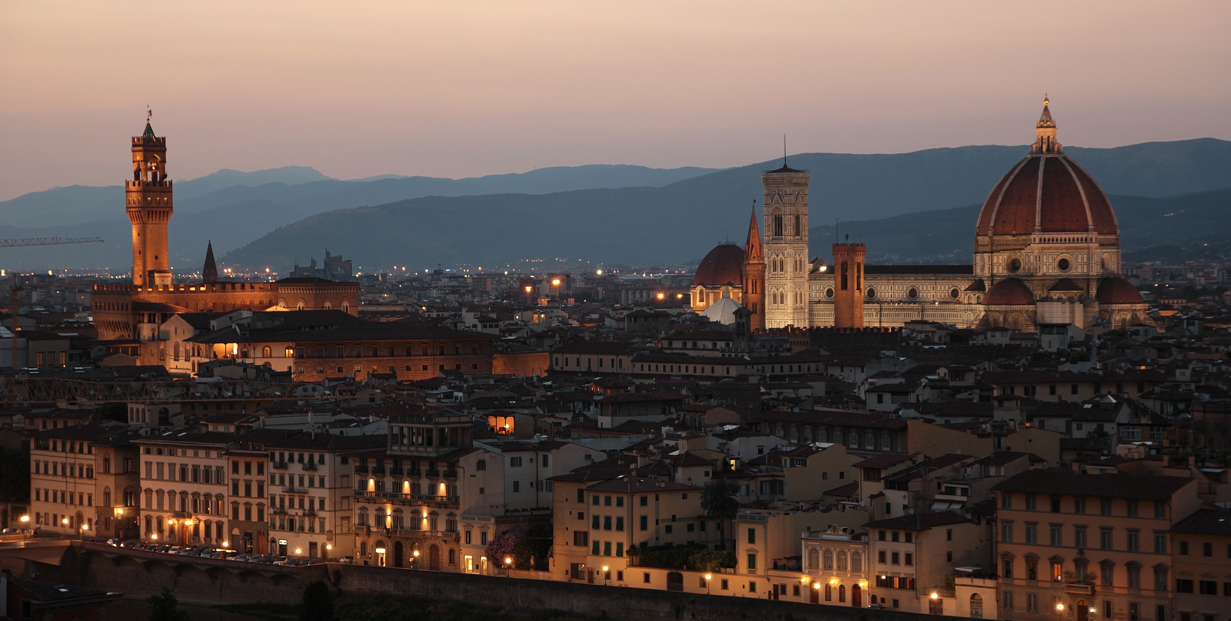 firenze al tramonto