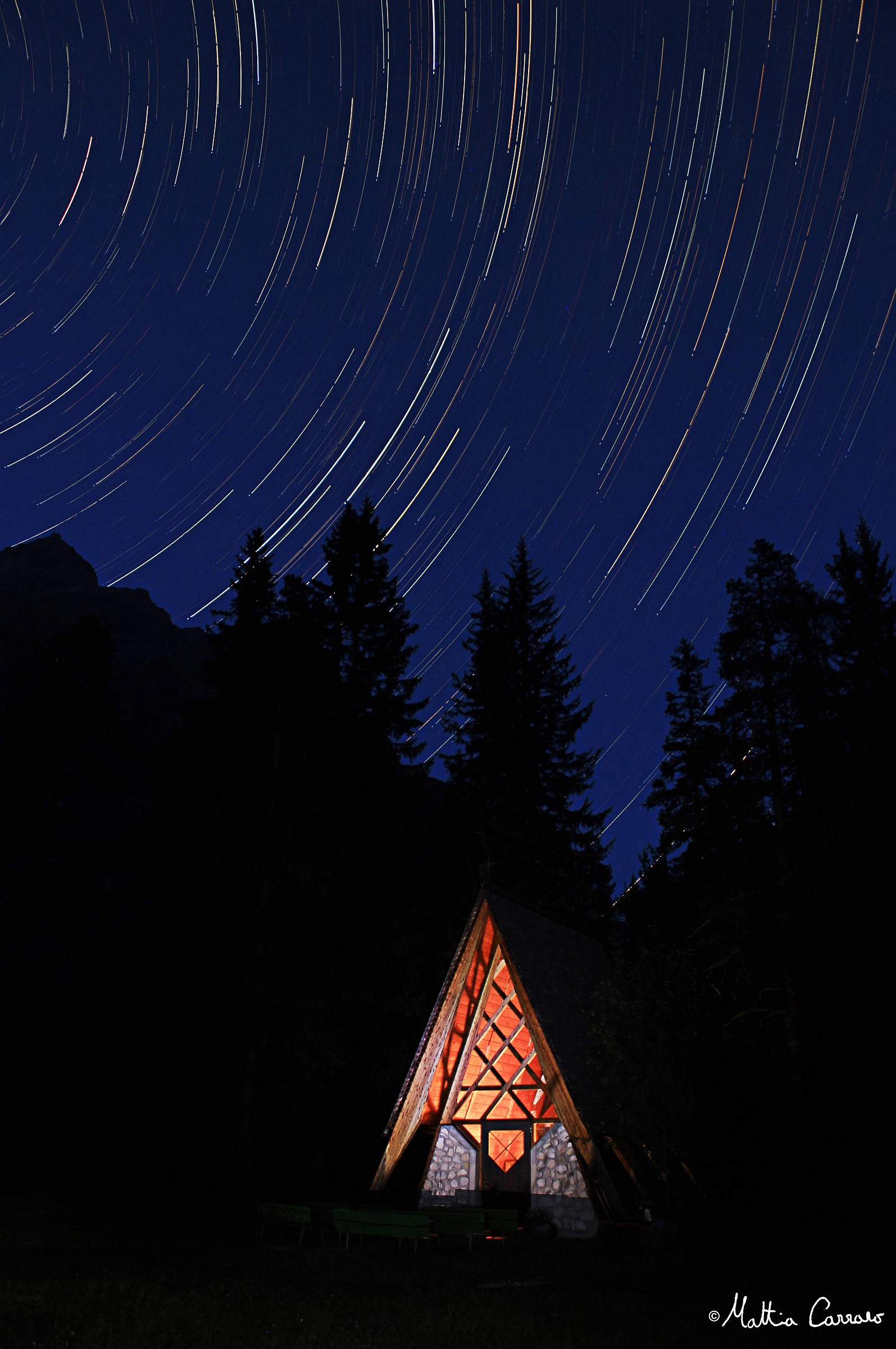 Startrail Alta Badia