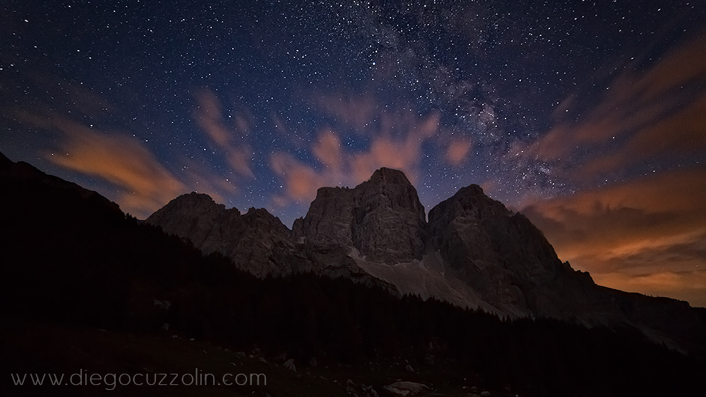 Fantasie celesti sul Pelmo