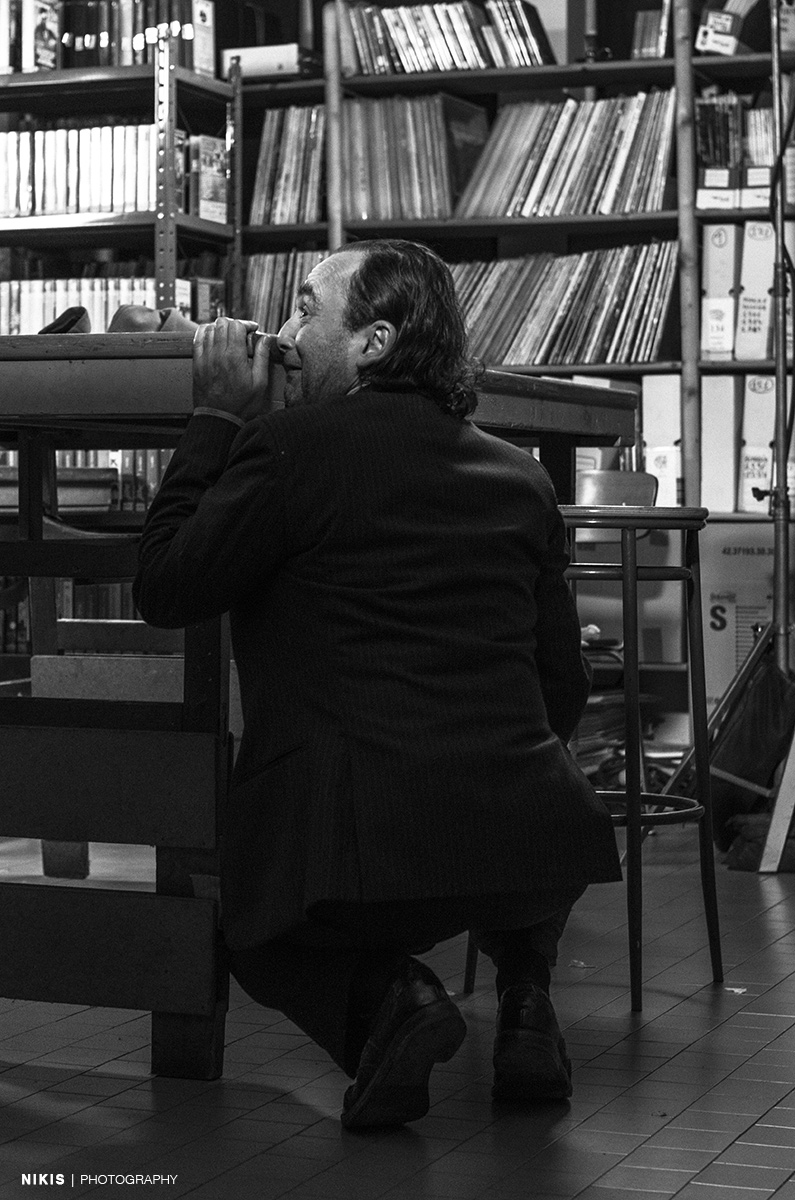 The Boss crouching (Leo Mantovani)