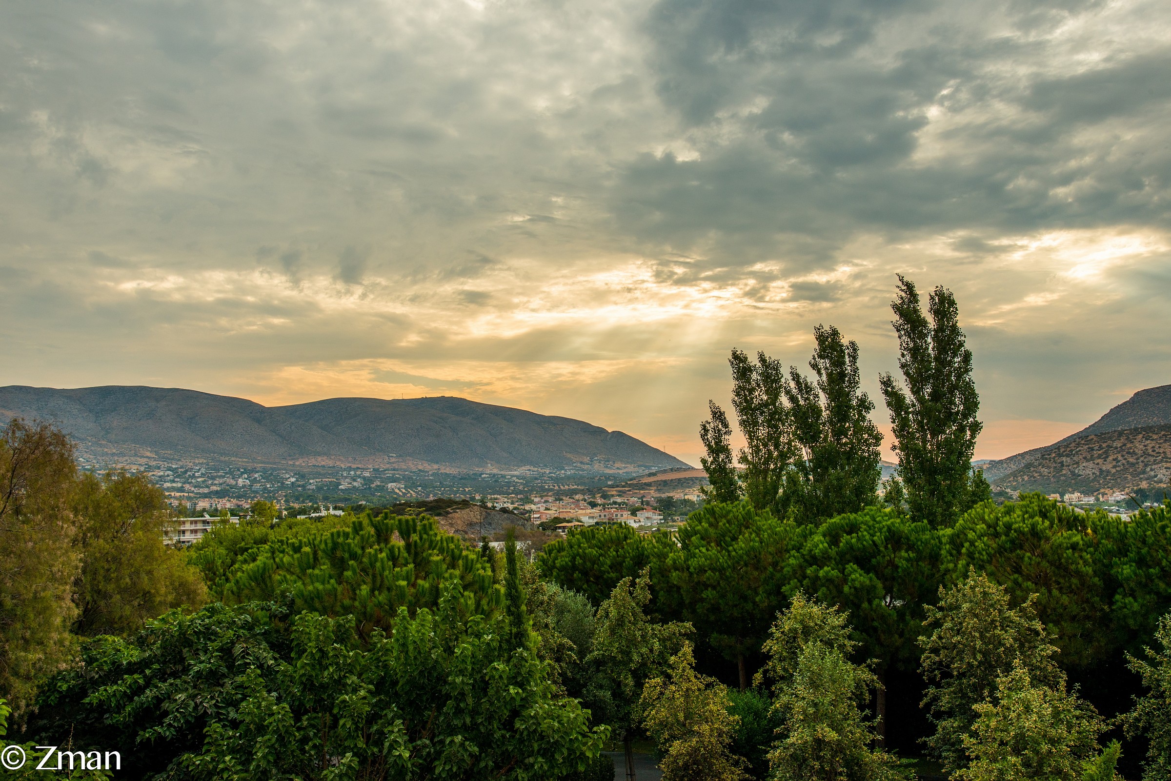 Vista dalla terrazza