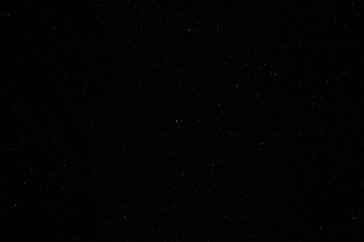 Cassiopeia to the naked eye