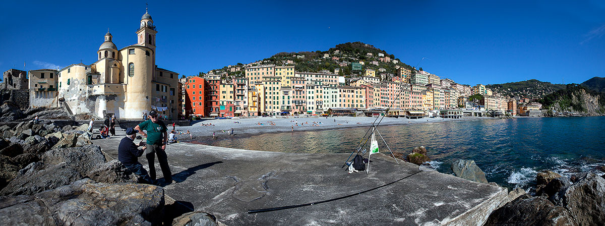 Panoramica dell'amata Camogli