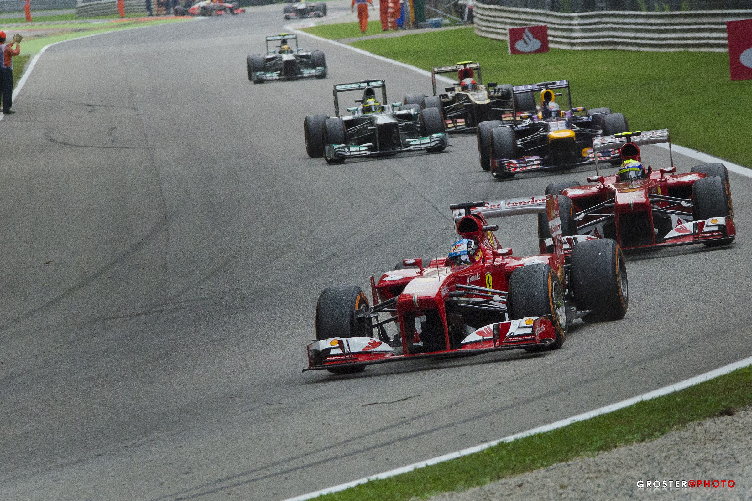 Winners and losers ...