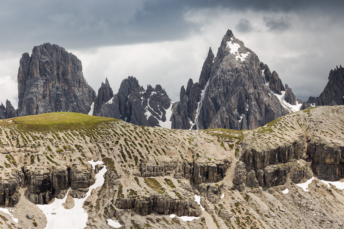 Nei pressi delle Tre Cime di Lavaredo...