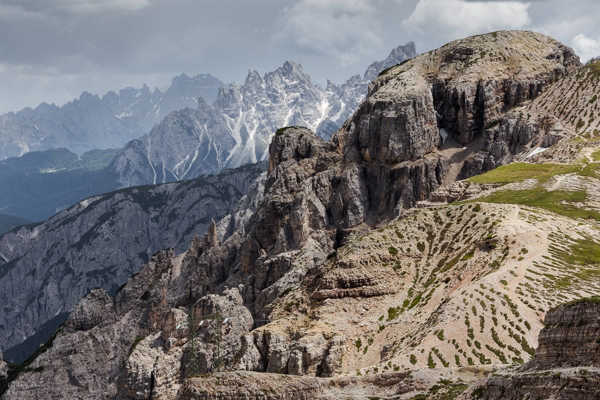 Nei pressi delle Tre Cime di Lavaredo...