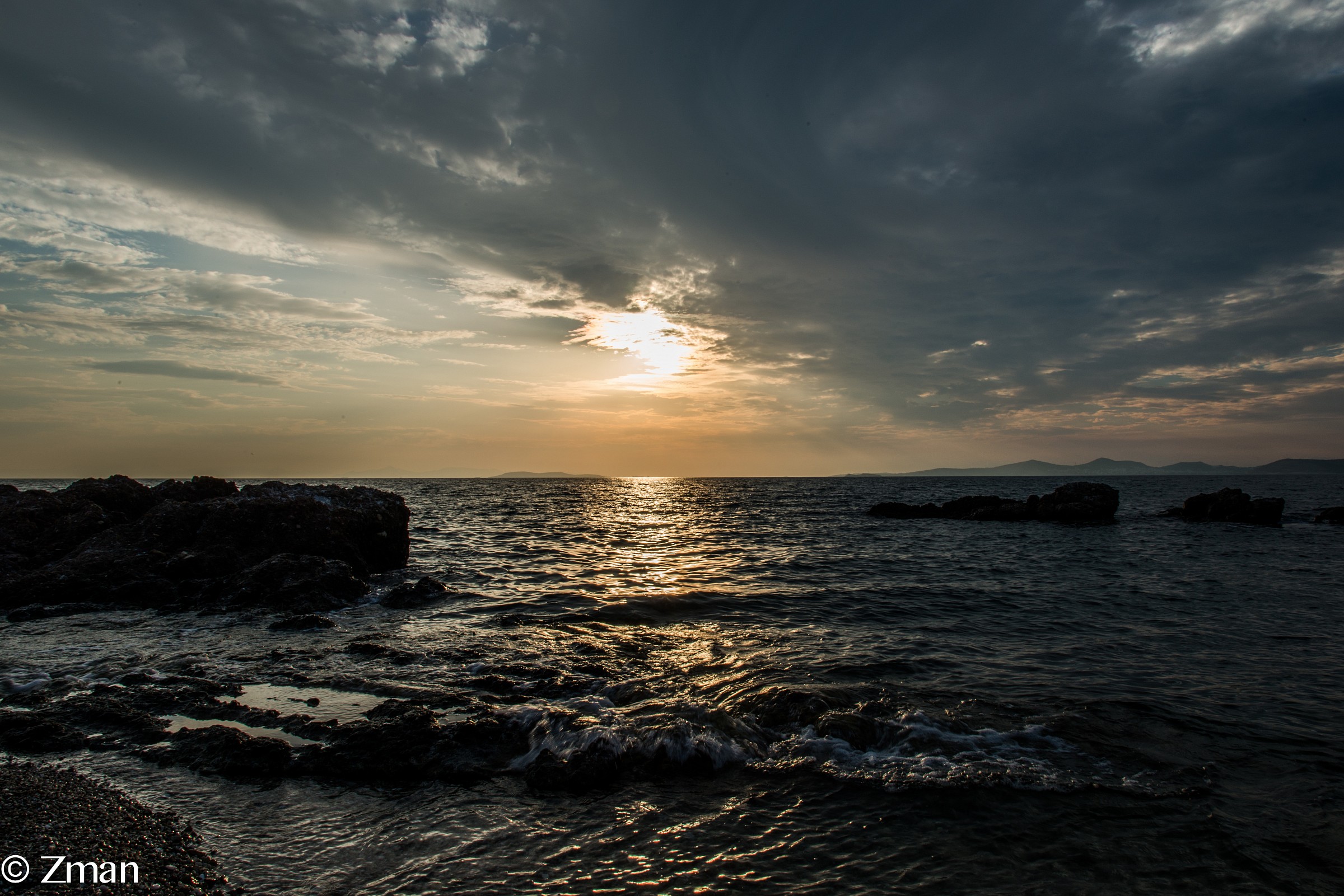 Le Rocce al tramonto