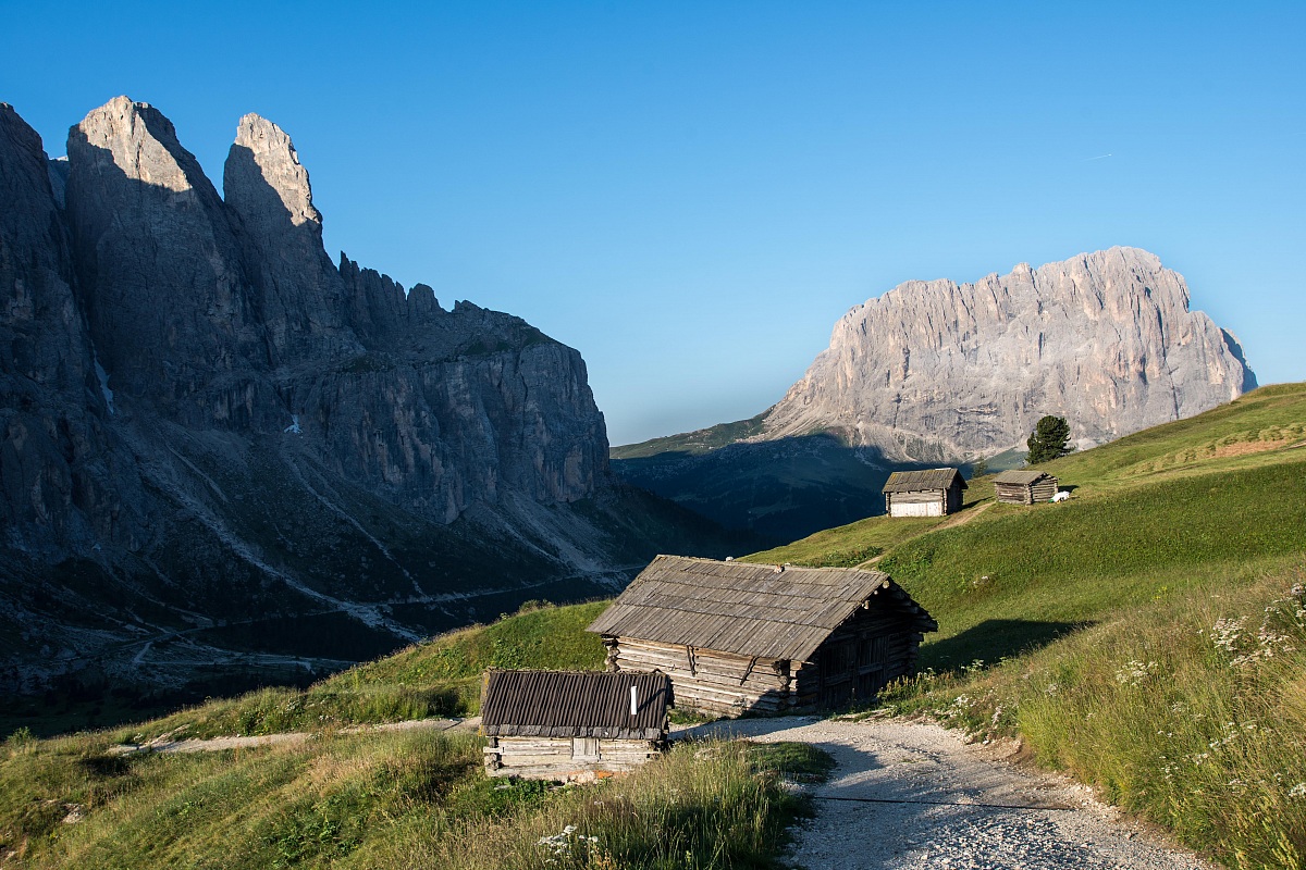 View of the sassolungo