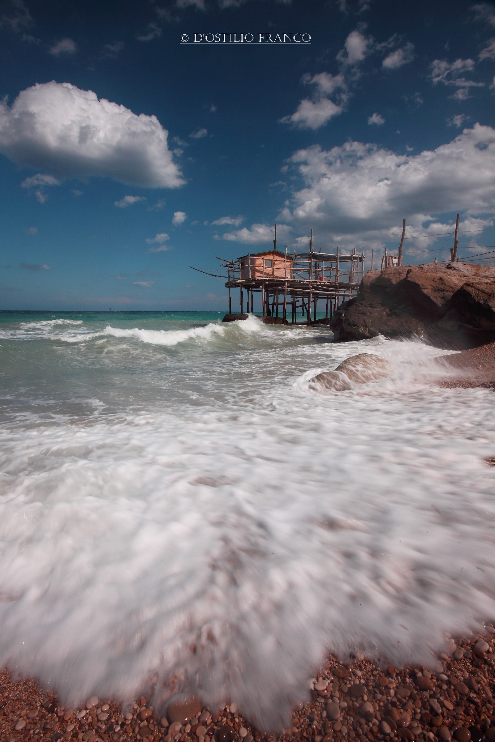 The overflow Punta Morge, Torino di Sangro.
