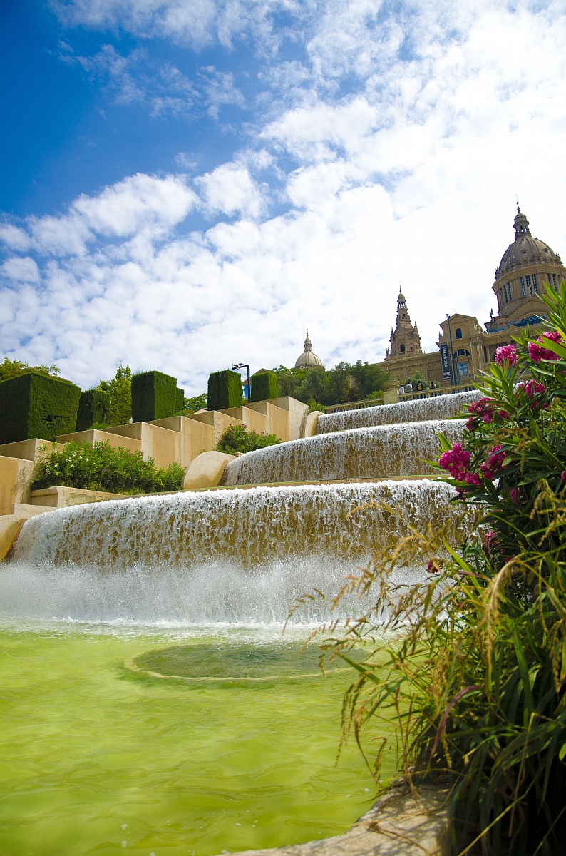 Le fontane del Museu nacional d'art de Catalunya