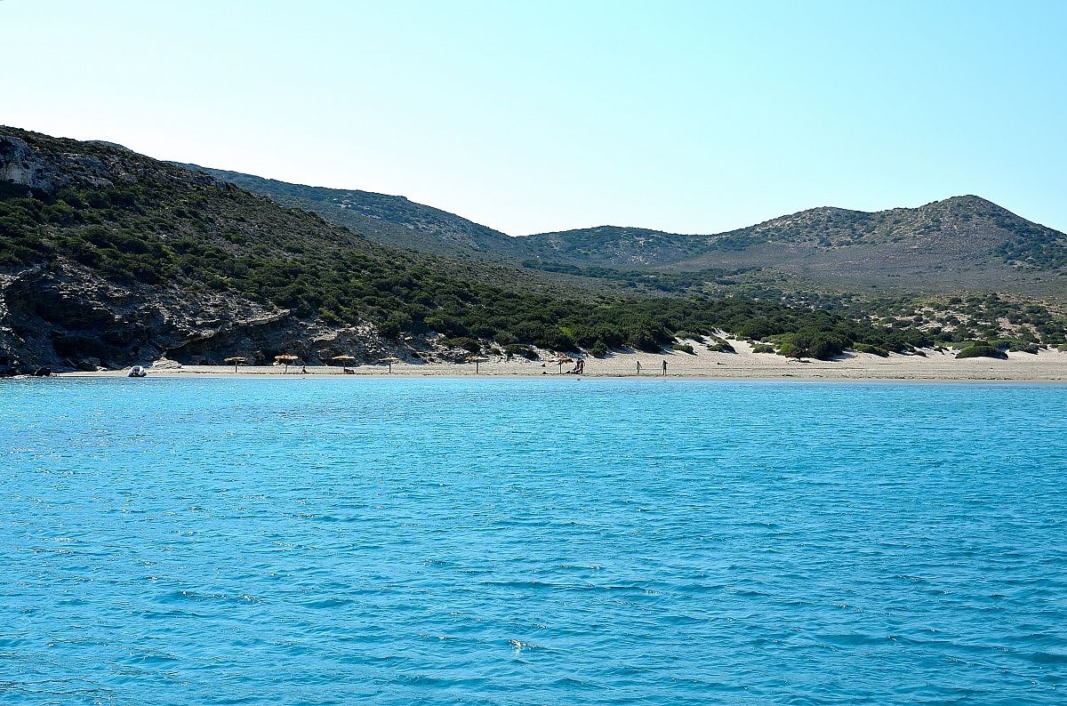 Rada a Sud di Despotiko (vicino ad Anti Paros)