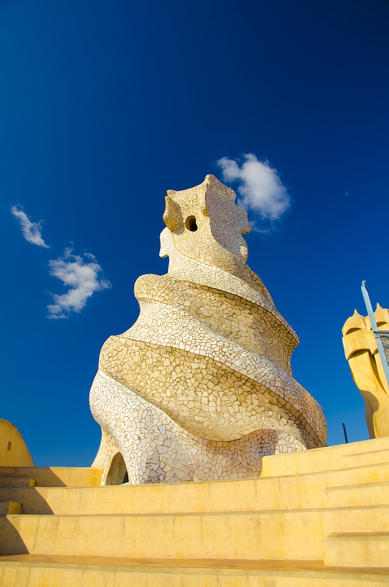 Camino di casa Milà -Barcellona-