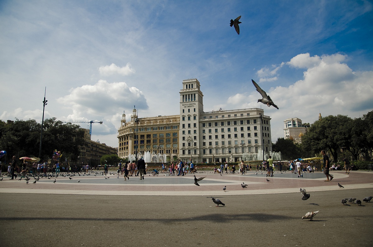 Placa de Catalunya -Barcellona-