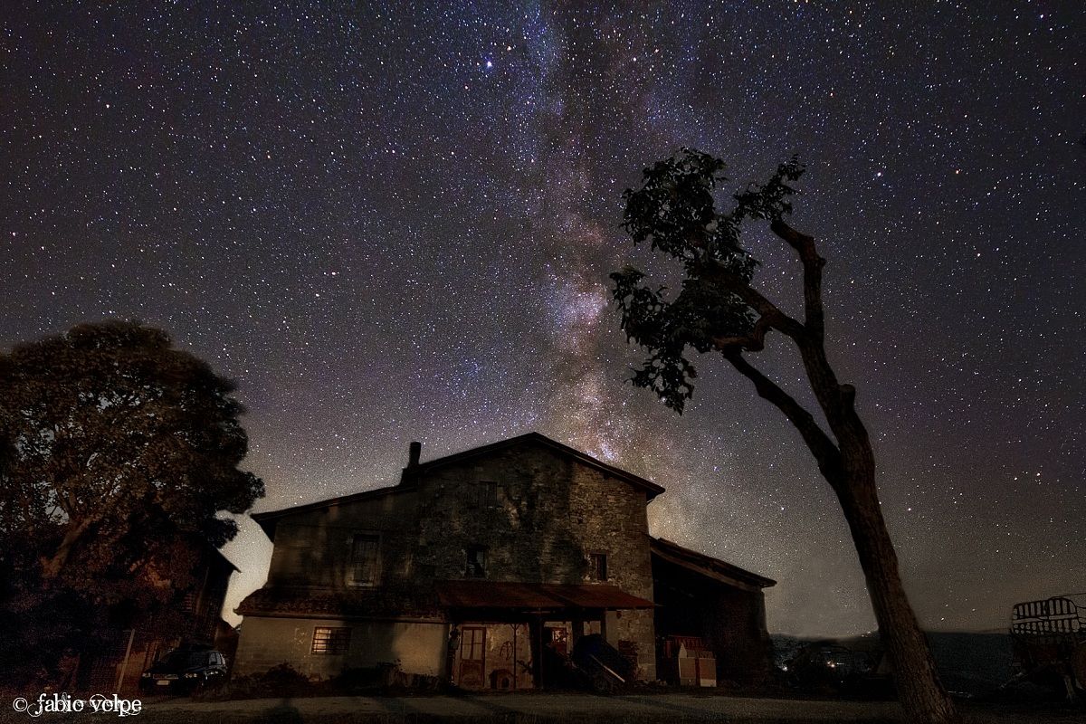Milky Way on the farm