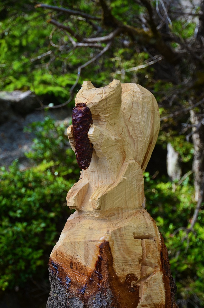 Scultura di taglialegna