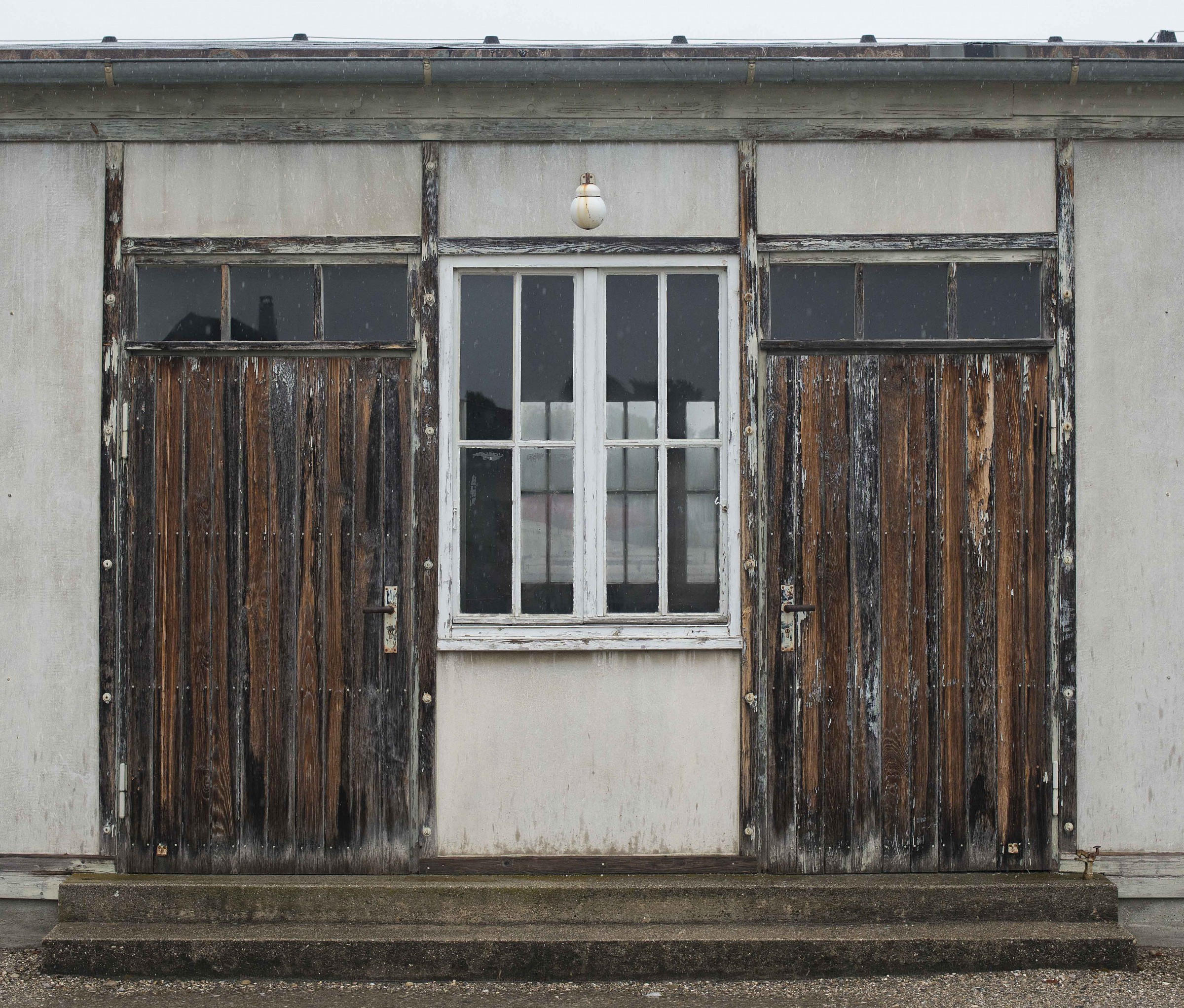 Dachau, prima baracca a sinistra