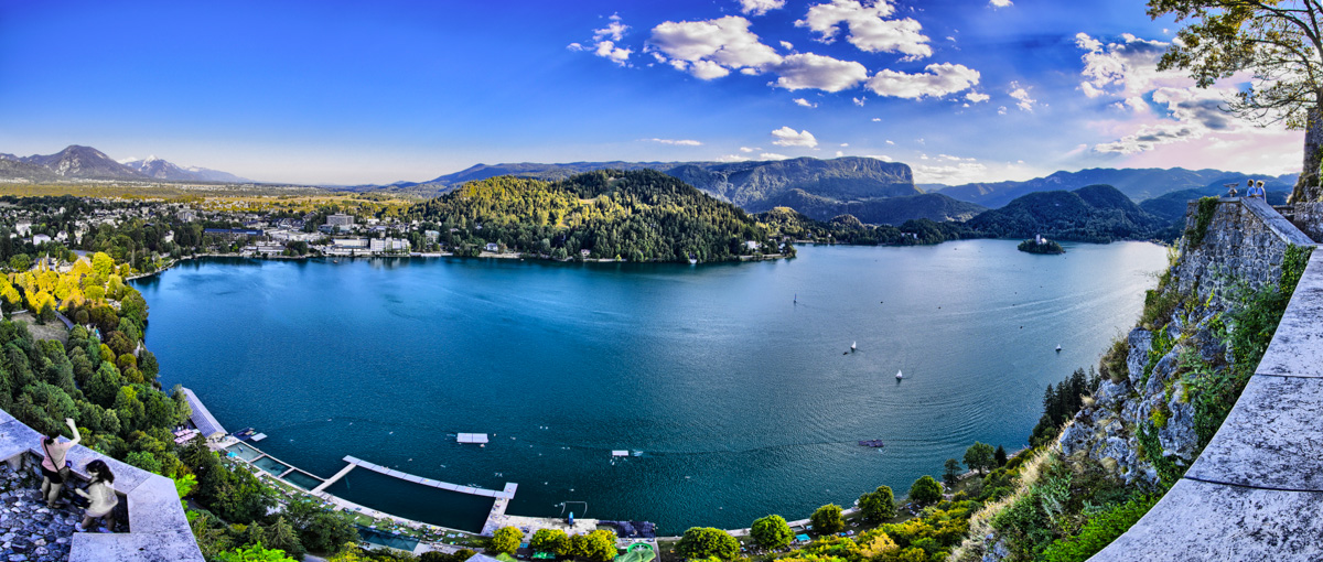 Panoramica del Lago di Bled