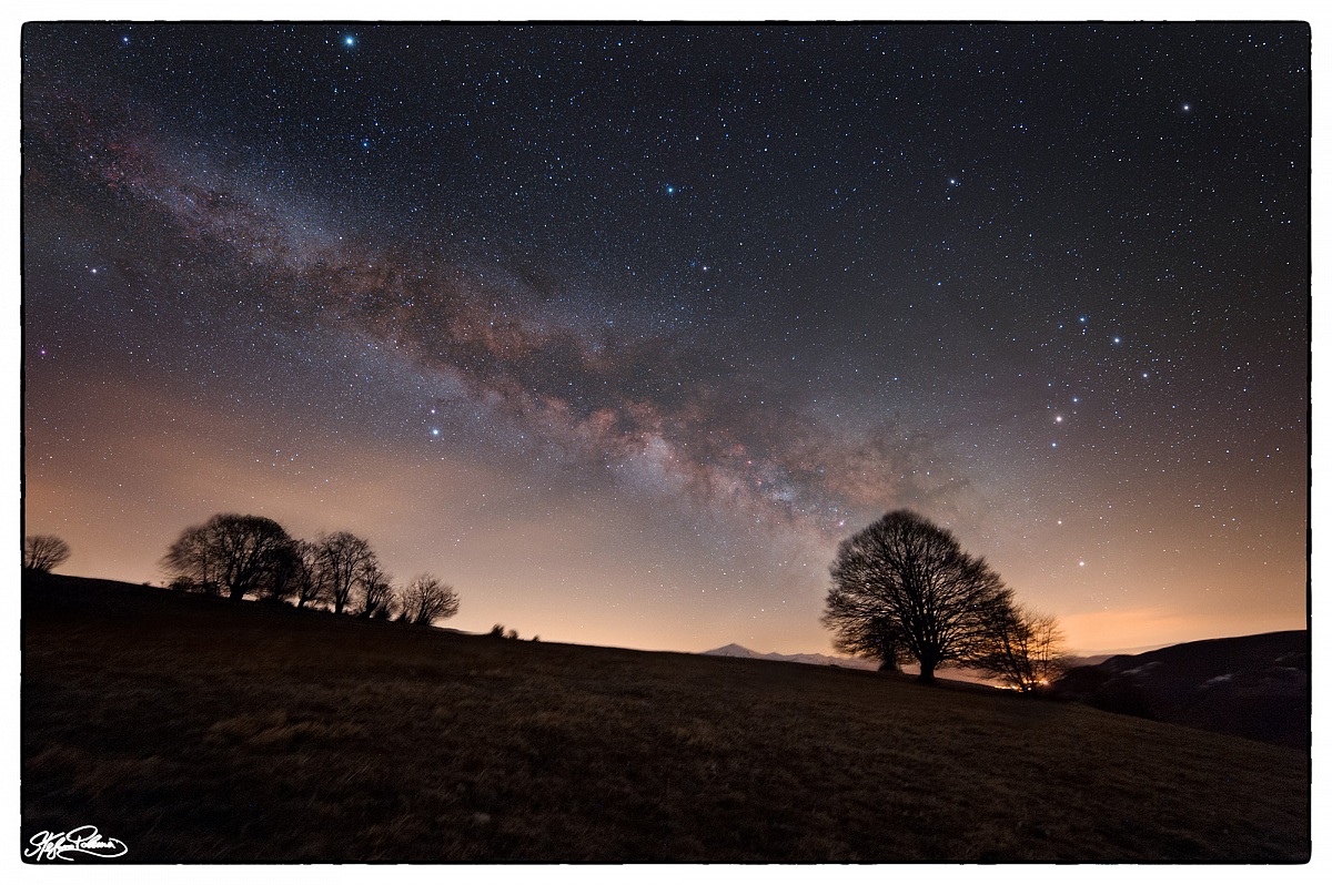 Milky Way in April