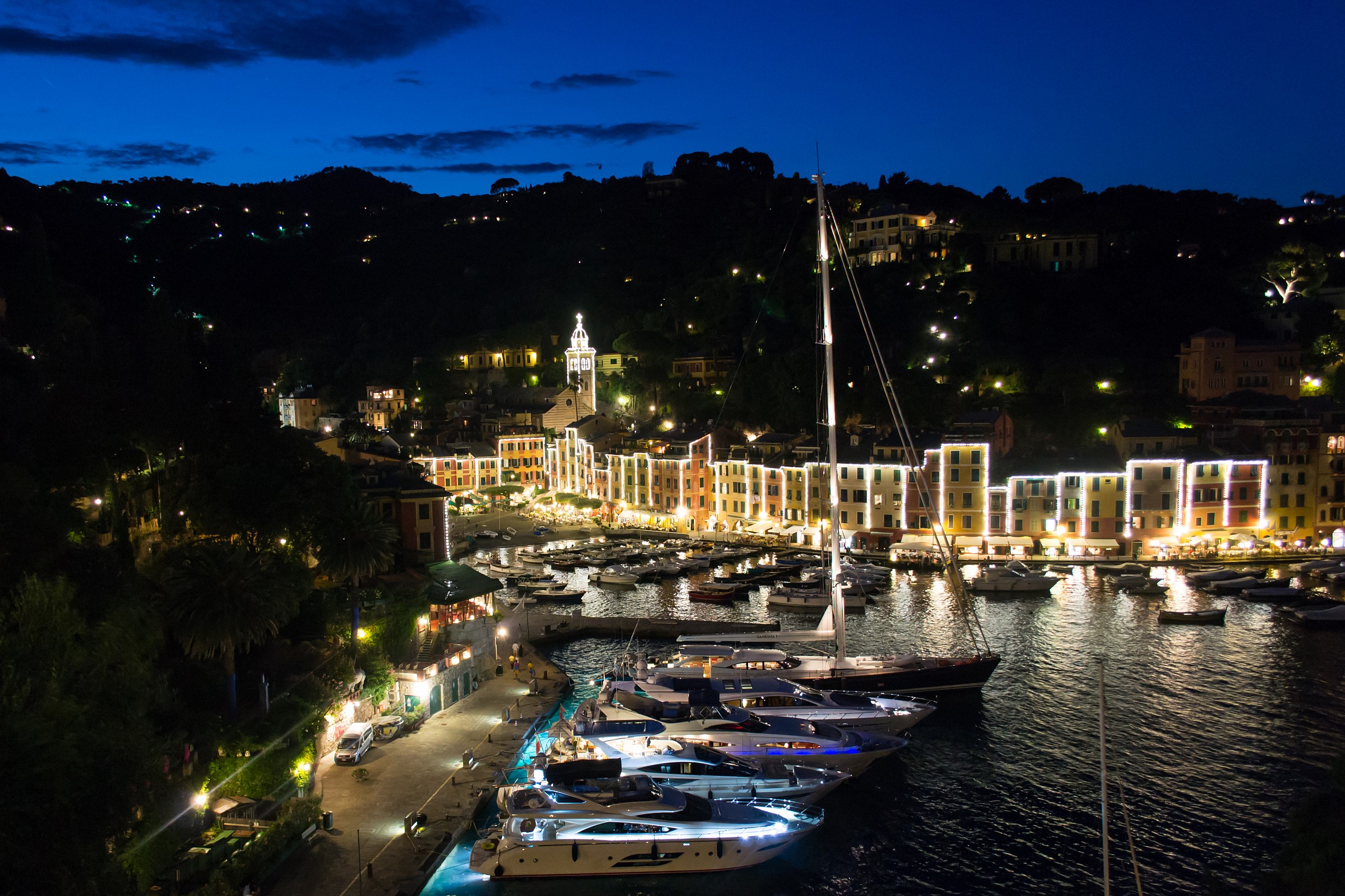 Portofino night