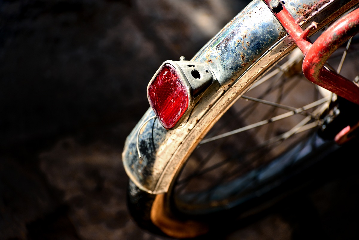 Bringing up the rear!