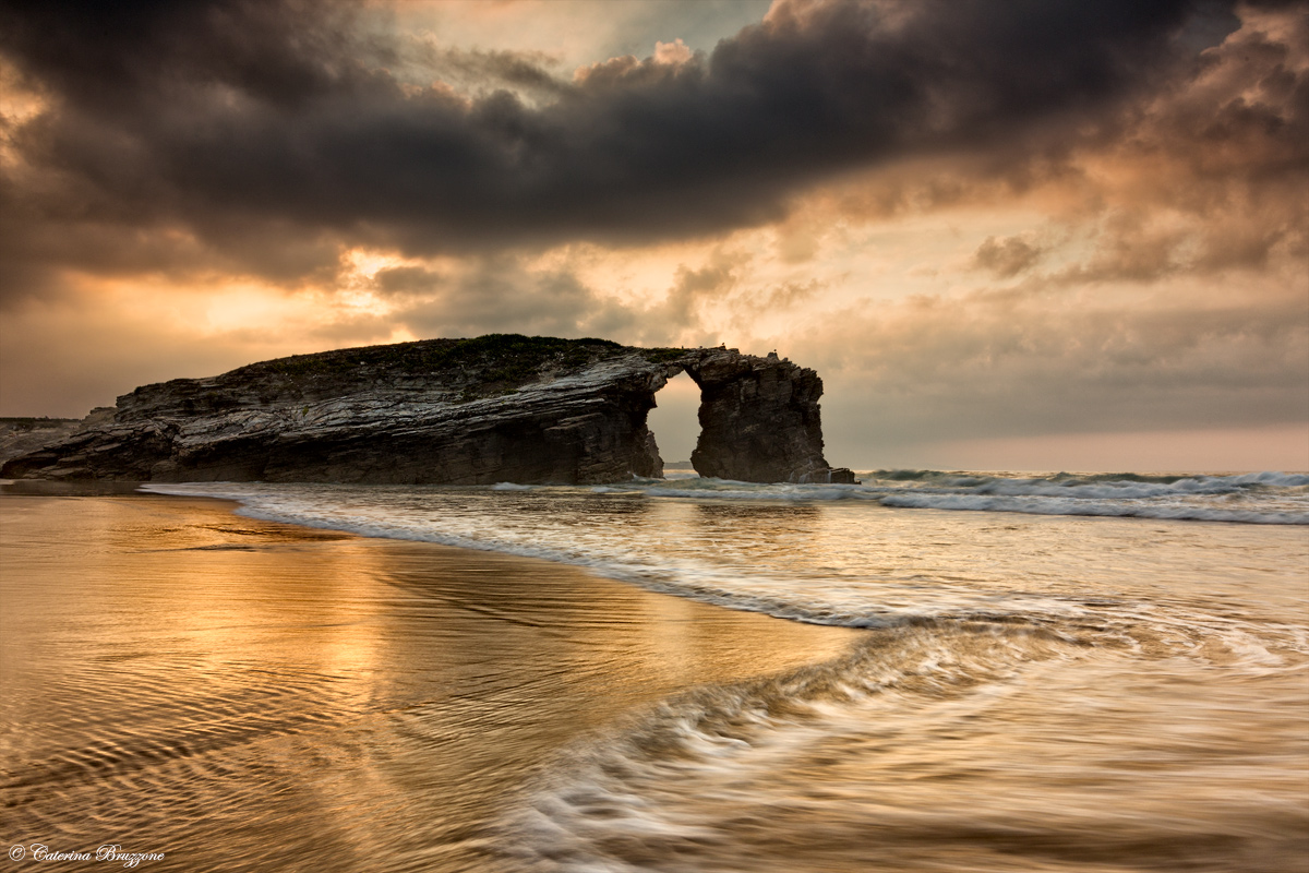 Tramonto   a Playa Catedrales