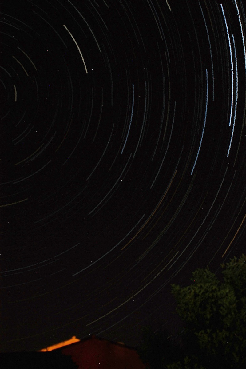 My first Startrail