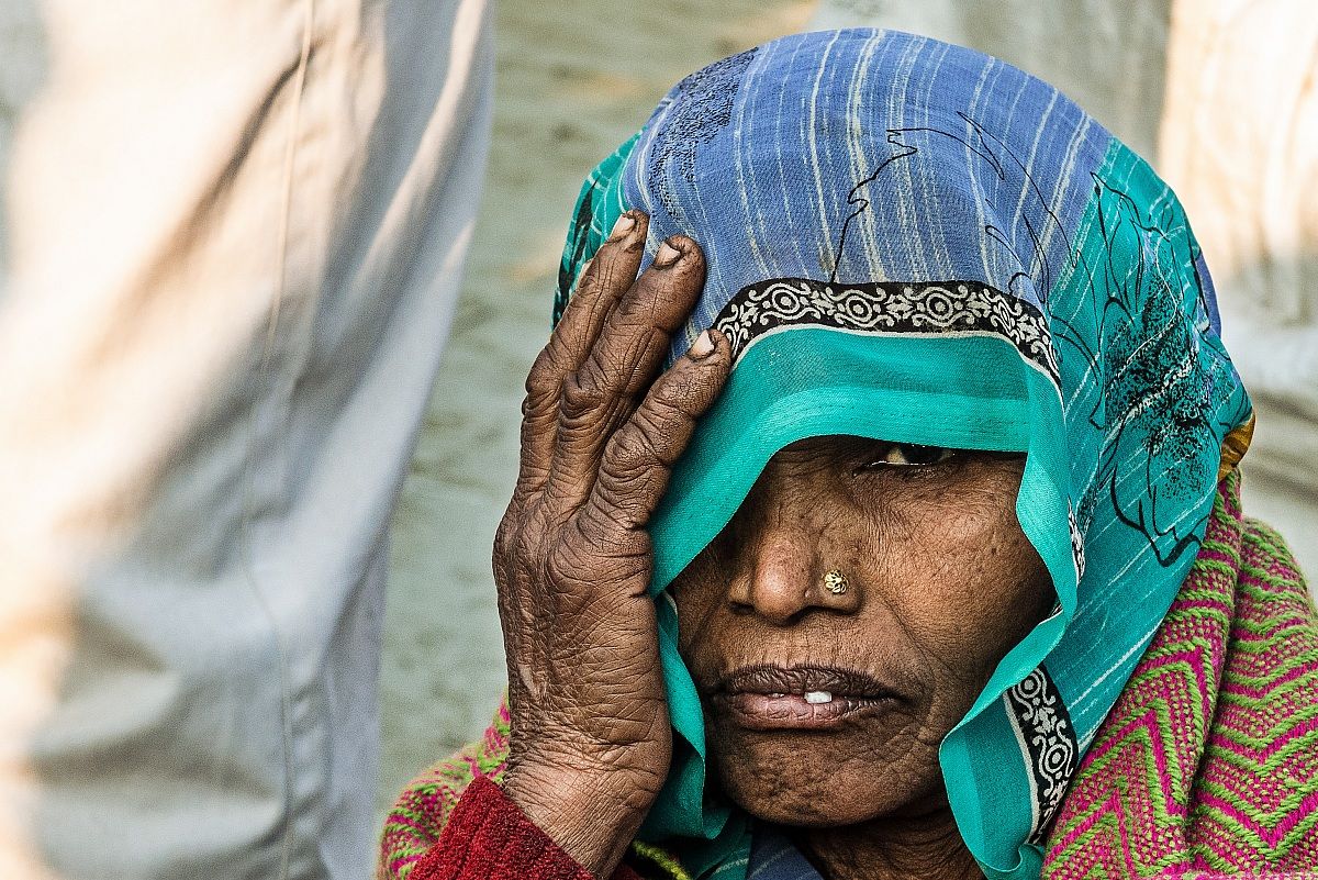 Allahabad: pellegrina