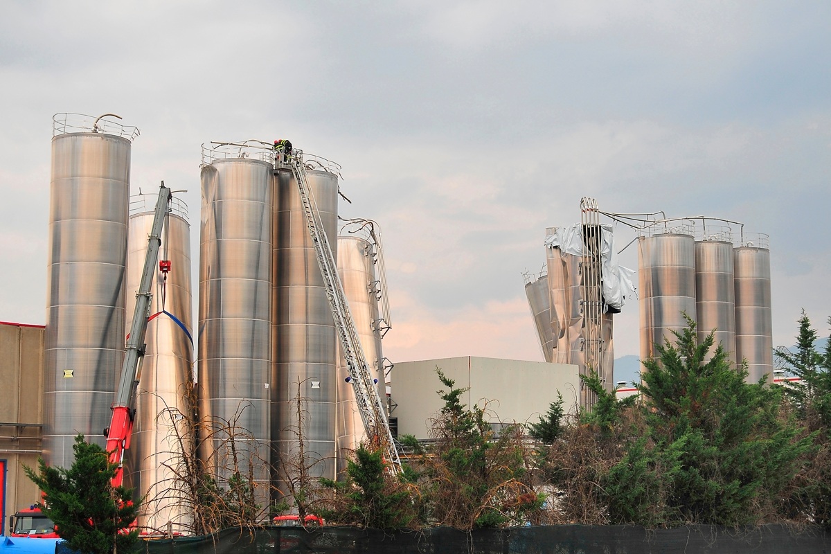 Industrial zone L'Aquila