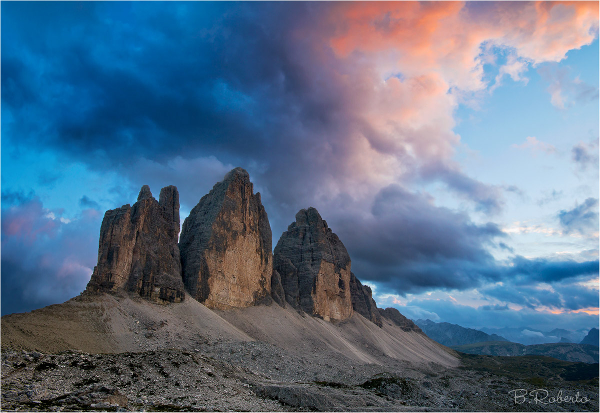 Tre Cime al tramonto #2