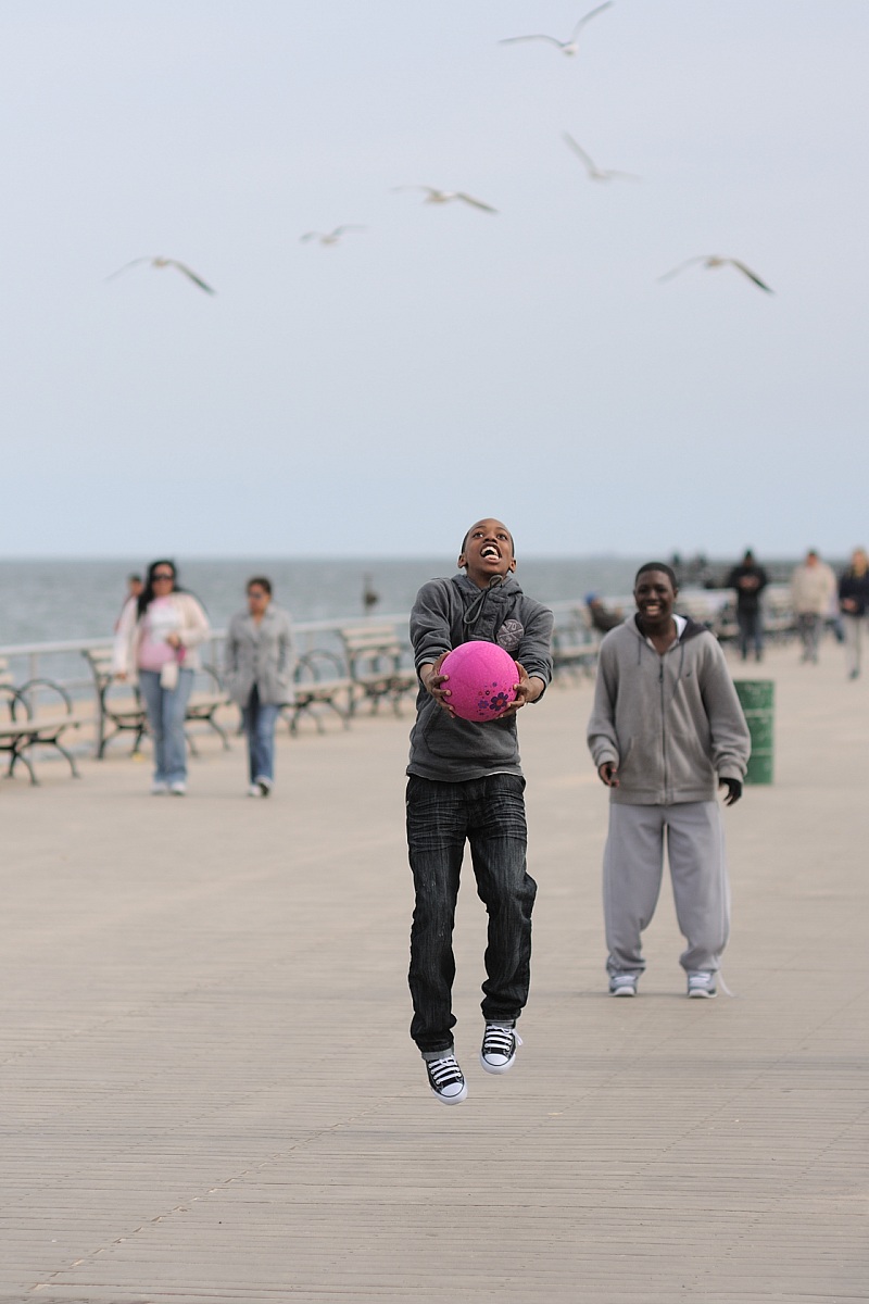 Coney Island boardwalk