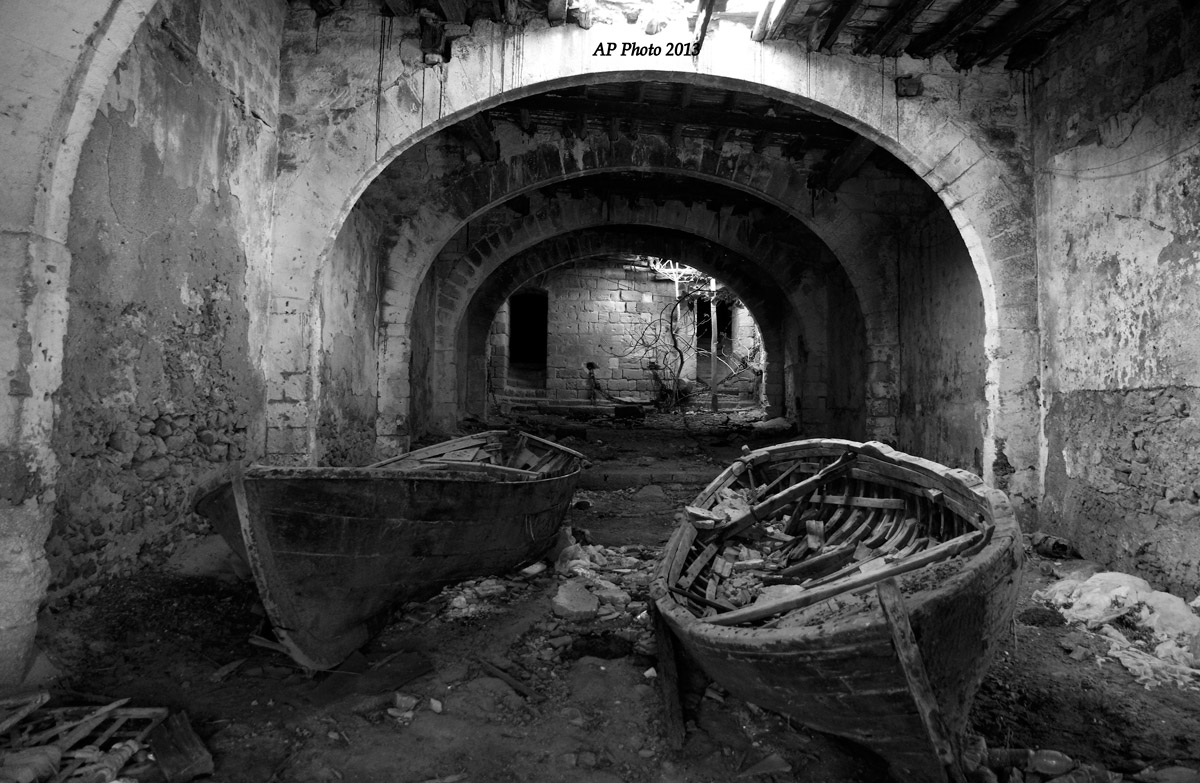 Old boats of the trap of S. Vito Lo Capo (tp)