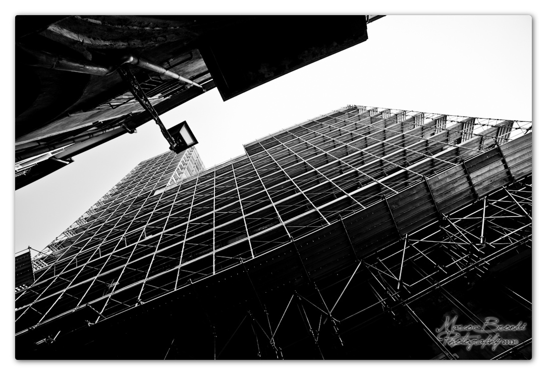 Impalcatura post terremoto