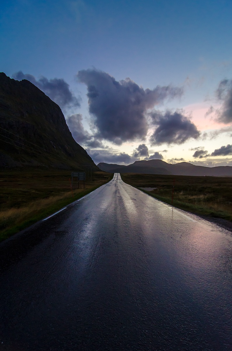 Reflections on the road to Moskenes