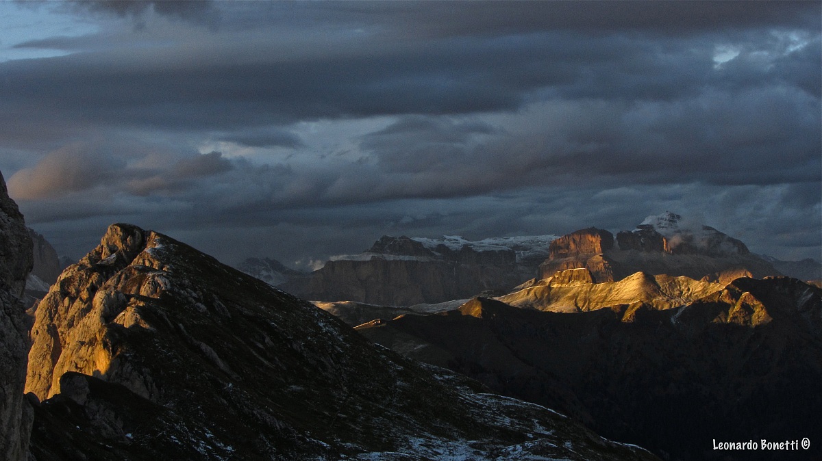 Luci della ribalta sul Sella