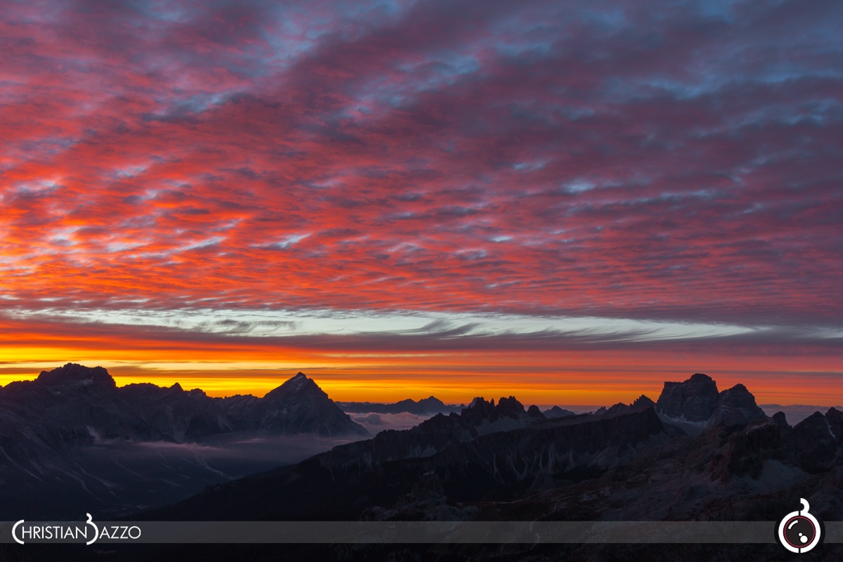 Sunrise from Lagazuoi