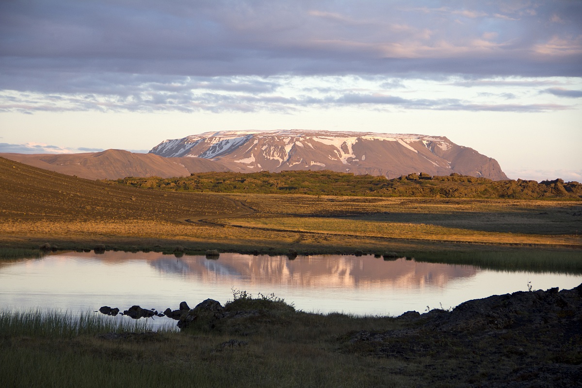 Paesaggio a Myvatn