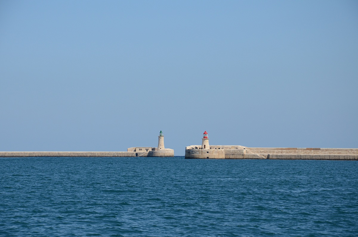 Harbor entrance
