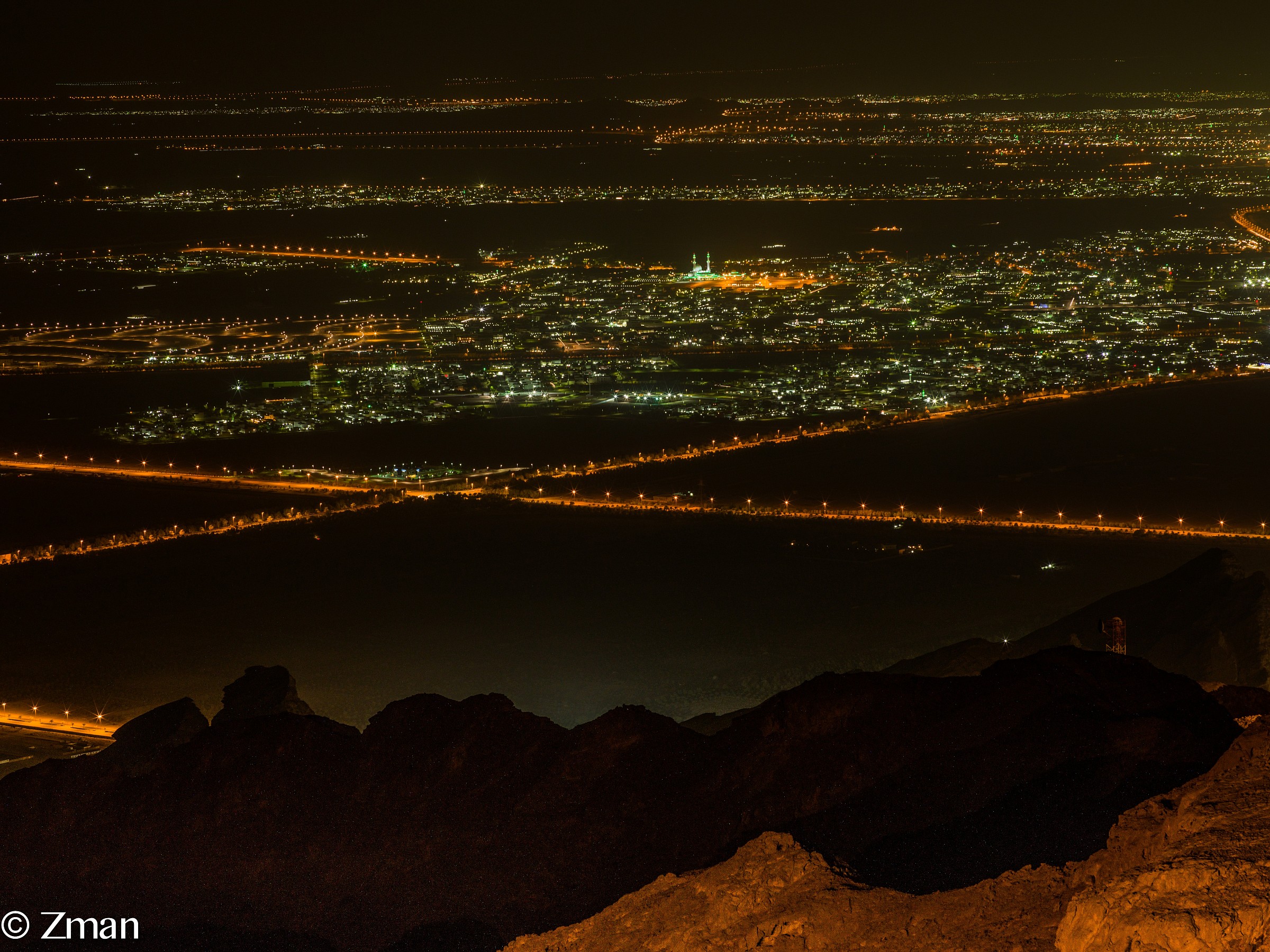 Looking From Top Of The Mountain