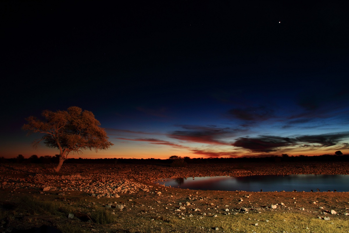 Namibian sunset