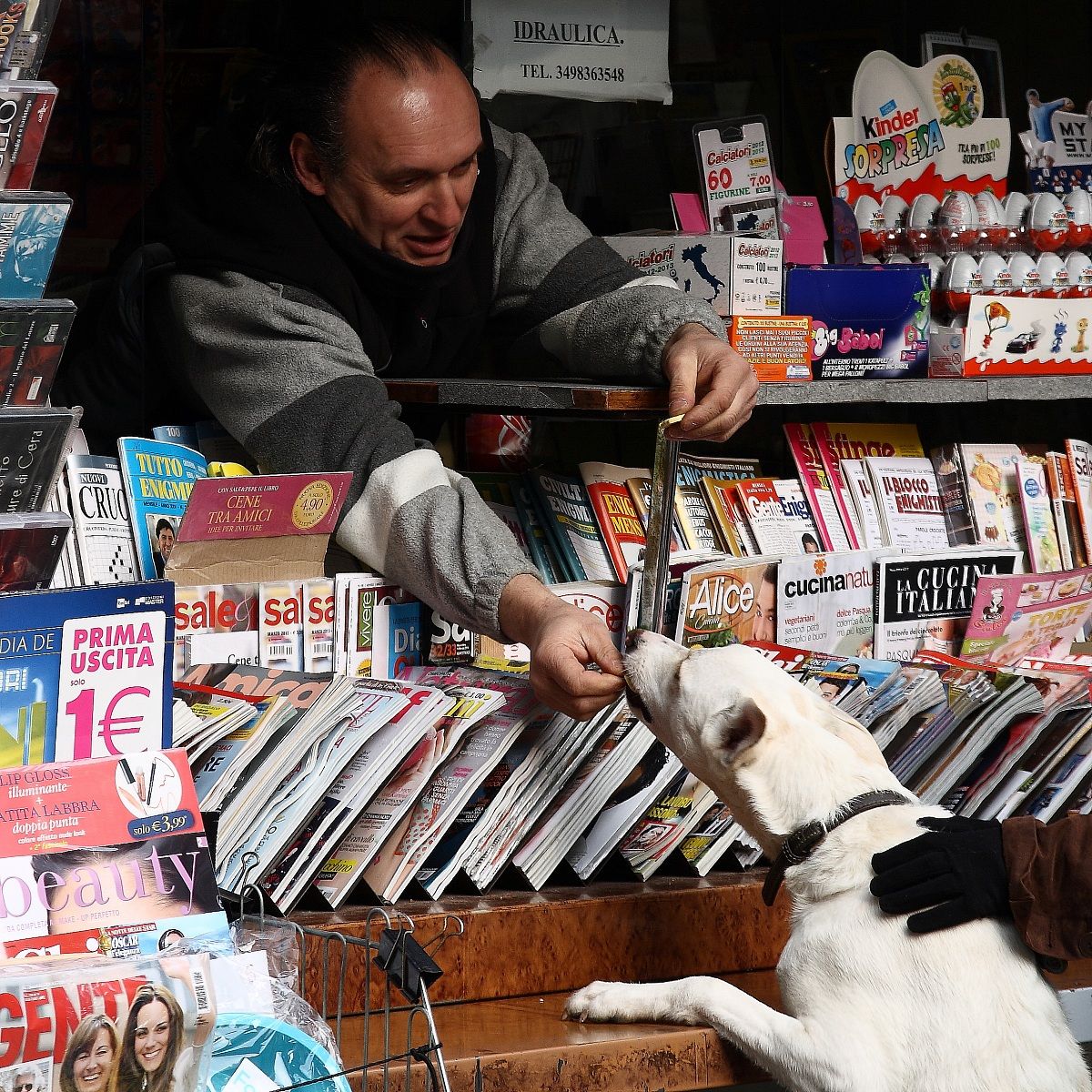 Excuse me ma'am ... but I have the rest