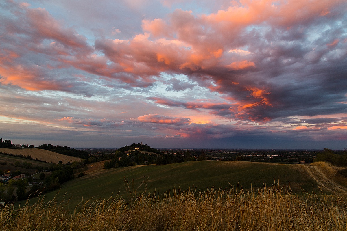 Sunset from the hill