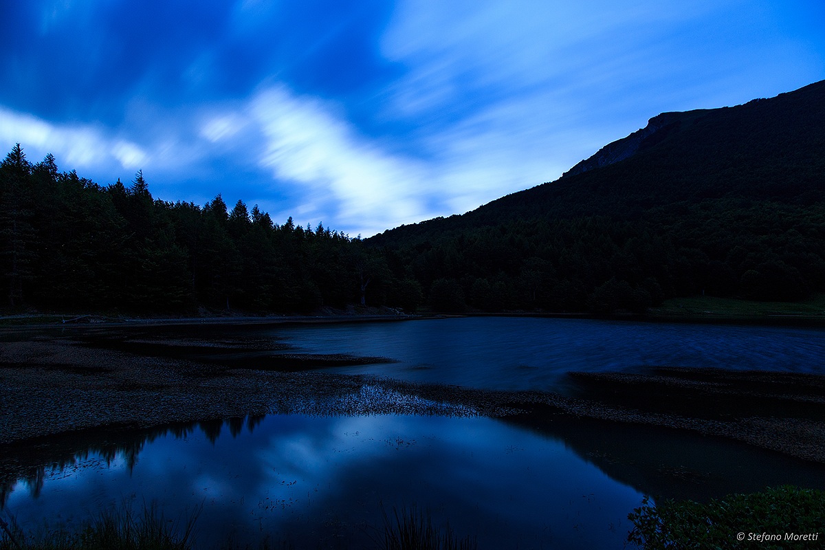 Quasi l'alba al Lago Calamone
