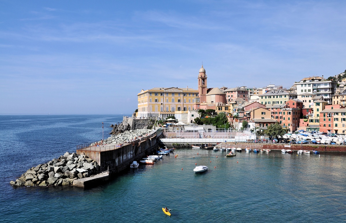 una cartolina da Nervi