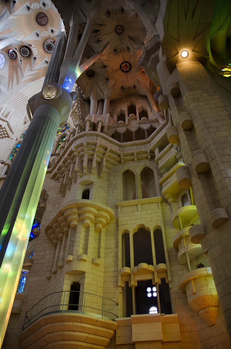 Interior of the Sagrada