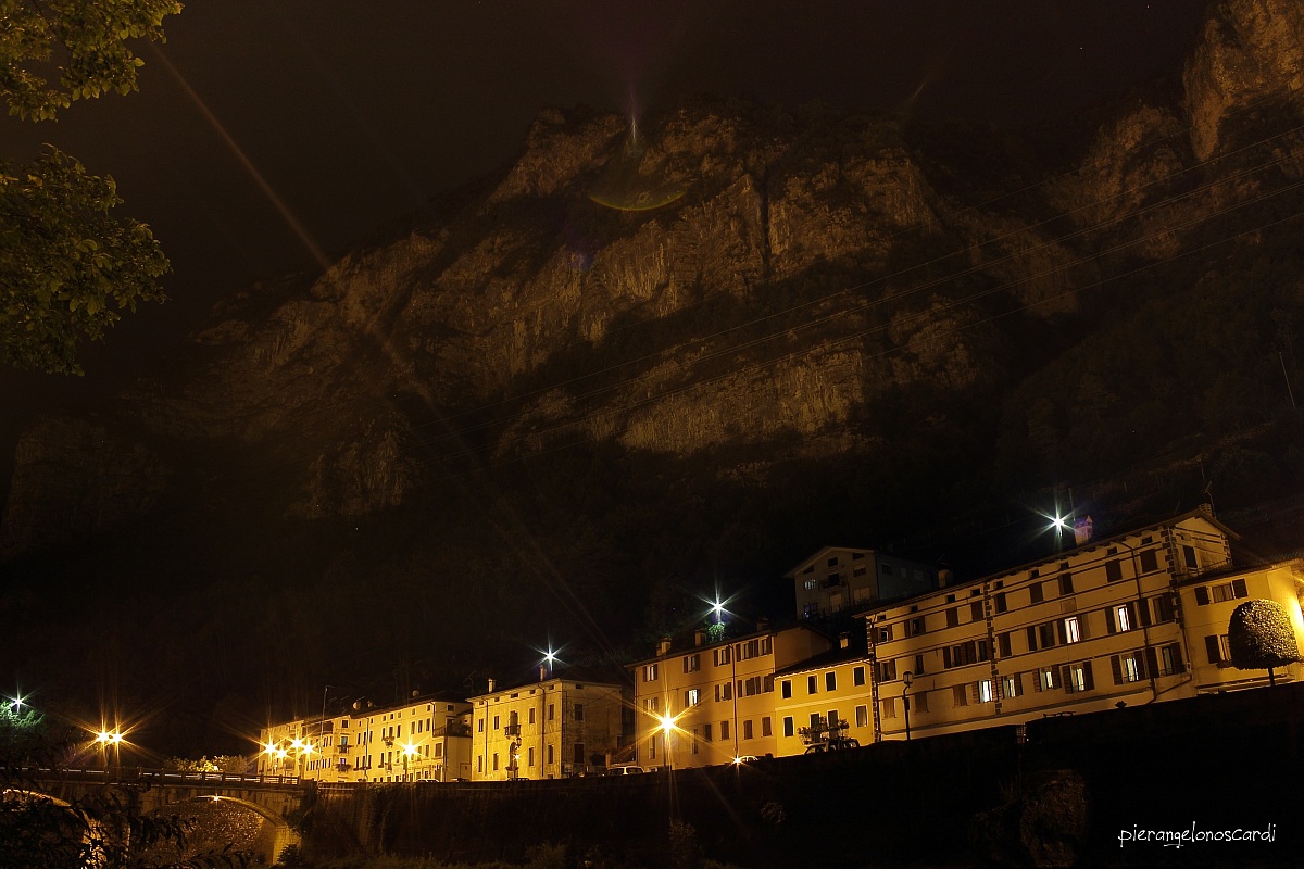 Valstagna at night
