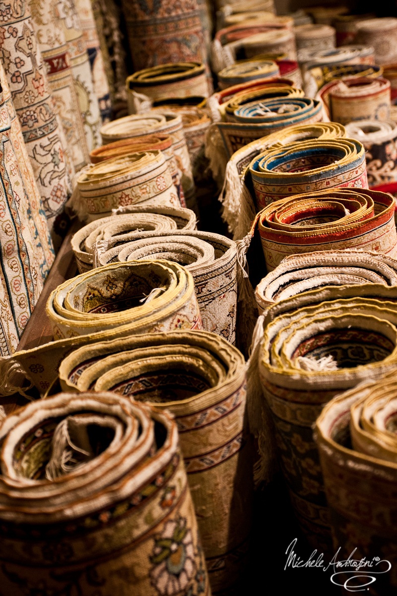 Negozio di tappeti al Bazar