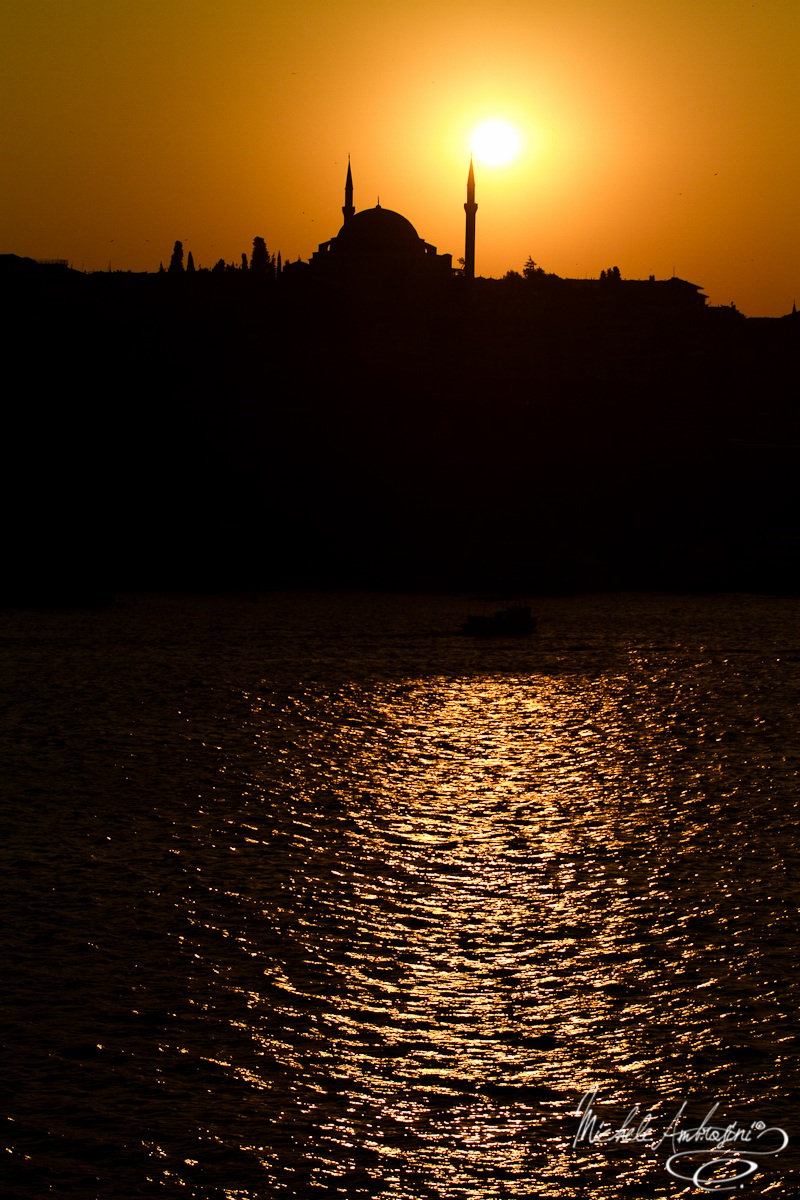 Tramonto sulla Moschea Nuova
