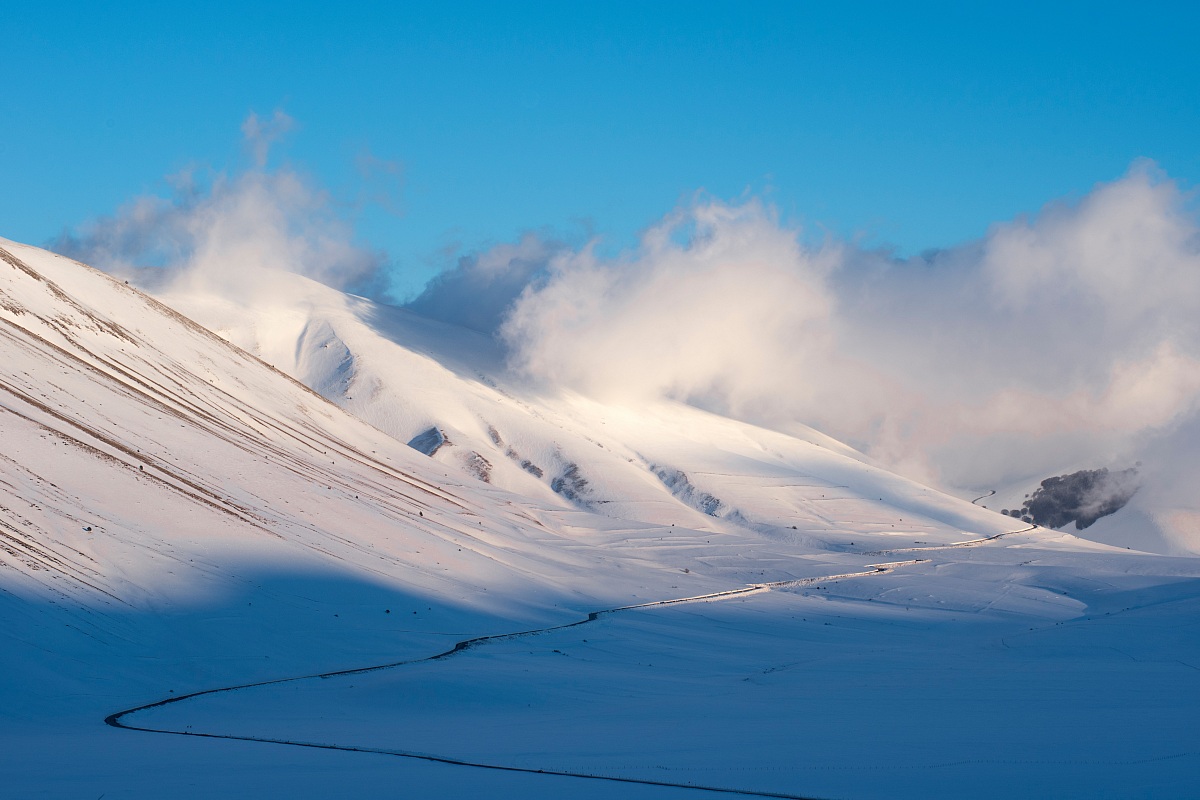 Castelluccio d'inverno