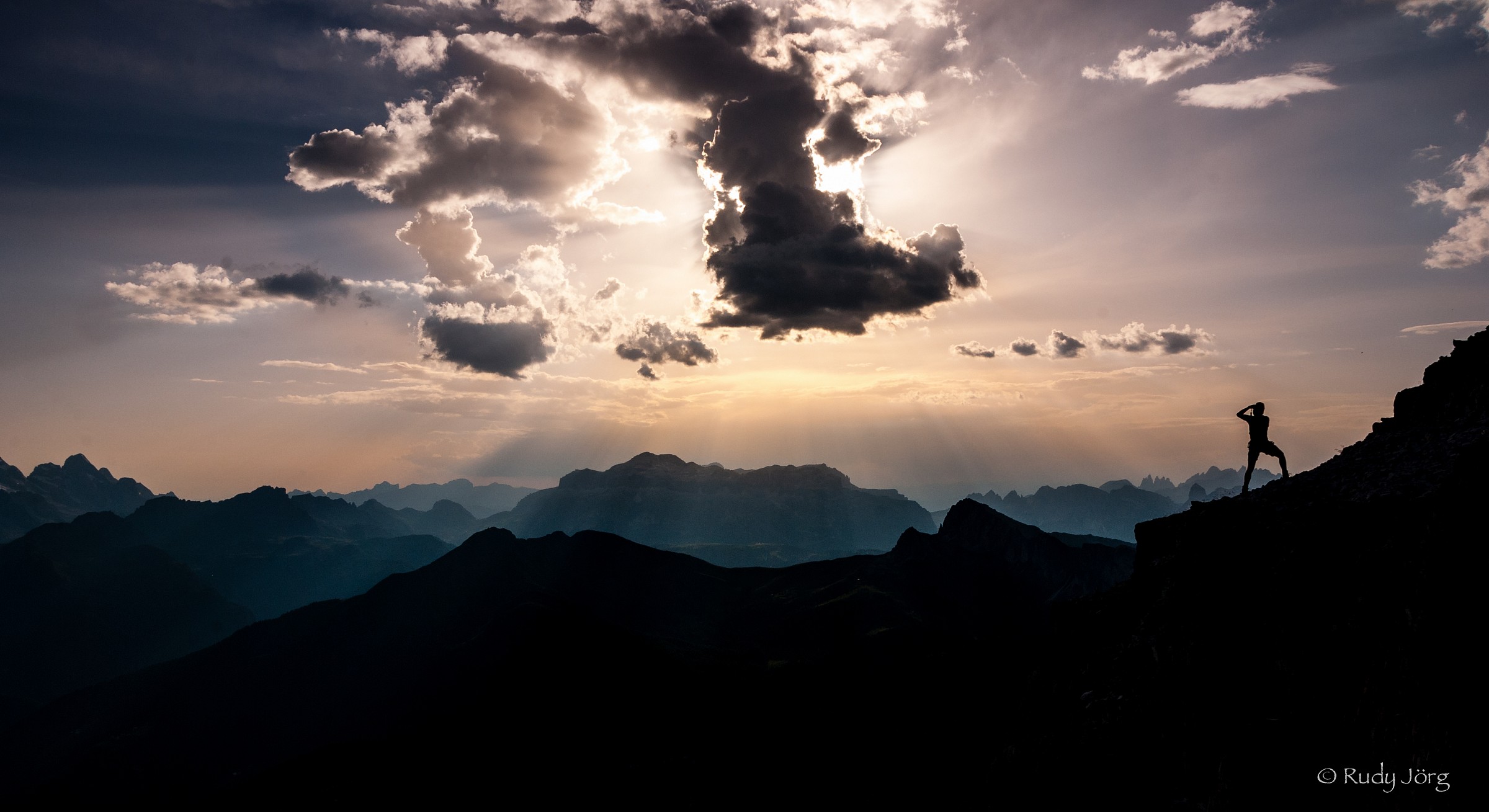 Silhouette dall'Averau